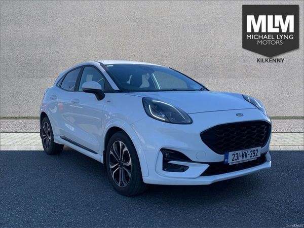 Ford Puma MPV, Petrol Hybrid, 2023, White