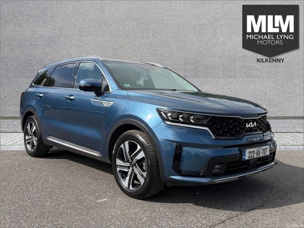 Kia Sorento MPV, Petrol Plug-in Hybrid, 2022, Blue