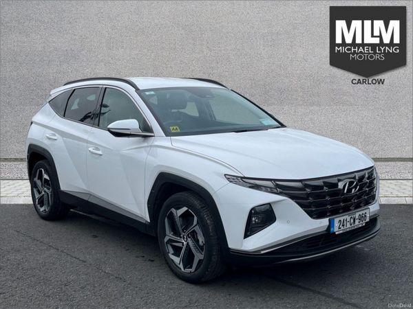Hyundai Tucson MPV, Petrol Hybrid, 2024, White