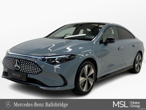 Mercedes-Benz CLA Coupe, Electric, 2026, Blue