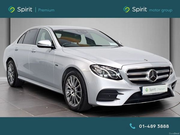 Mercedes-Benz E-Class Saloon, Diesel Plug-in Hybrid, 2019, Silver