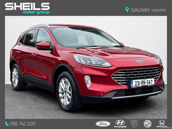 Ford Kuga SUV, Petrol Hybrid, 2023, Red