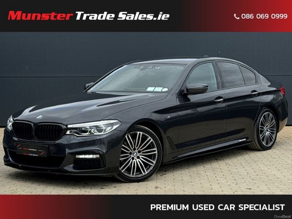 BMW 5-Series Saloon, Diesel, 2017, Grey