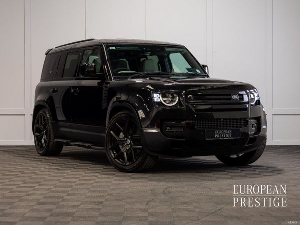 Land Rover Defender SUV, Petrol Plug-in Hybrid, 2023, Black