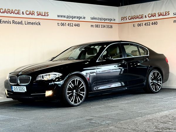 BMW 5-Series Saloon, Diesel, 2012, Black