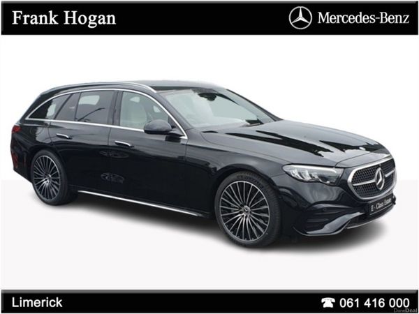 Mercedes-Benz E-Class Estate, Diesel Plug-in Hybrid, 2026, Black