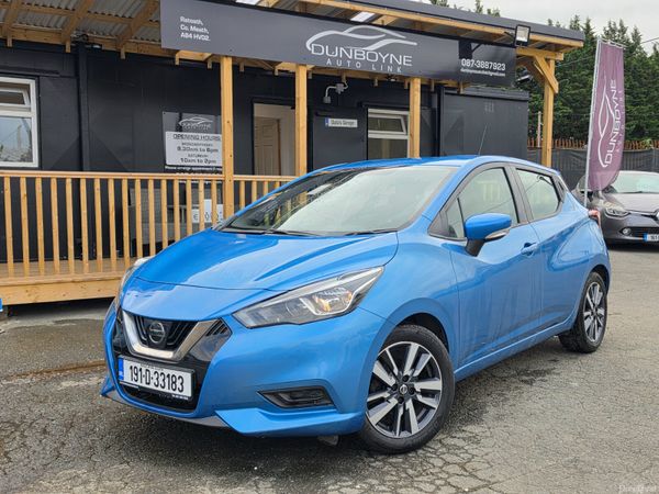 Nissan Micra Hatchback, Petrol, 2019, Blue