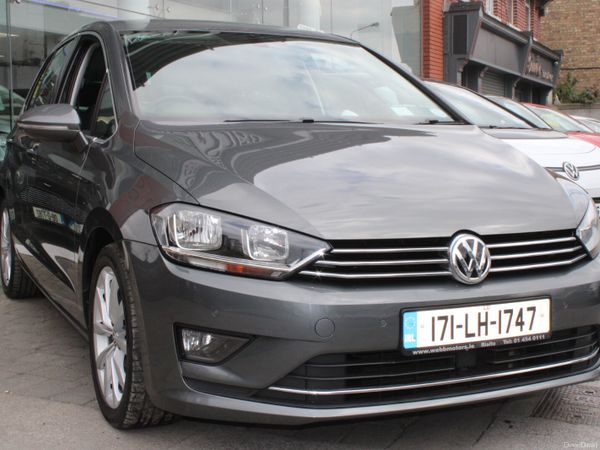 Volkswagen Golf Hatchback, Diesel, 2017, Grey