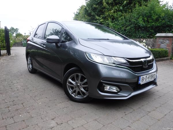 Honda Fit Hatchback, Petrol Hybrid, 2018, Grey