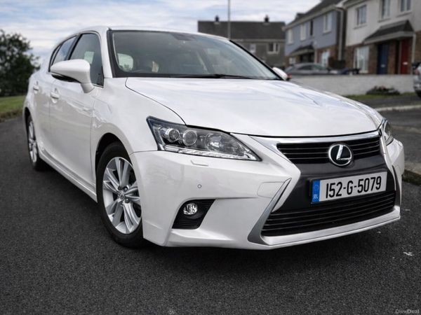 Lexus CT Hatchback, Petrol Hybrid, 2015, White