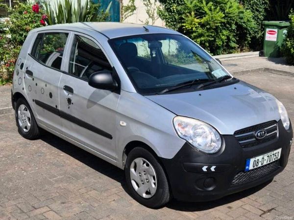 Kia Picanto Hatchback, Petrol, 2008, Silver