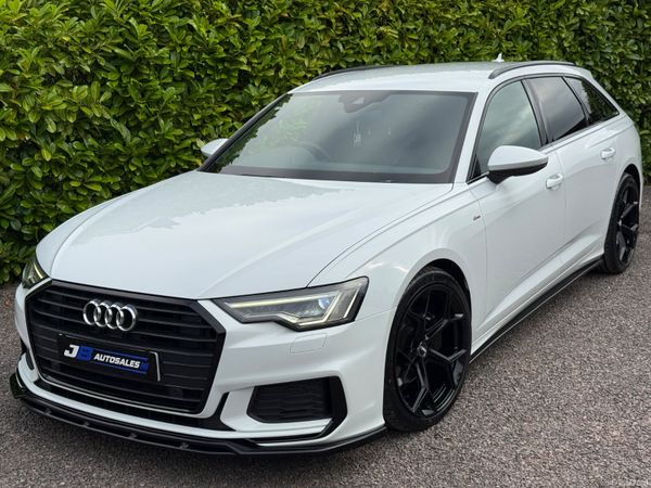 Audi A6 Estate, Diesel Hybrid, 2019, White