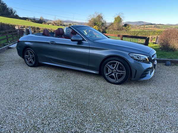 Mercedes-Benz C-Class Convertible, Petrol Hybrid, 2019, Grey