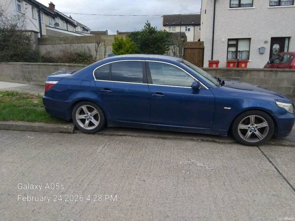 BMW 5-Series Saloon, Diesel, 2007, Blue