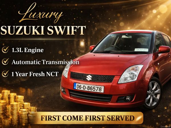 Suzuki Swift Hatchback, Petrol, 2006, Red