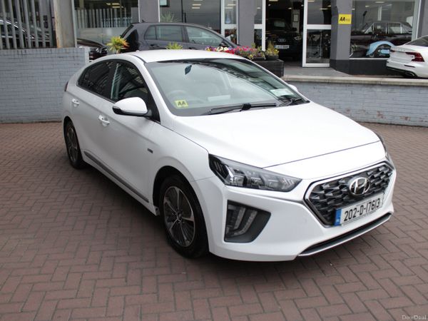 Hyundai IONIQ Hatchback, Petrol Plug-in Hybrid, 2020, White