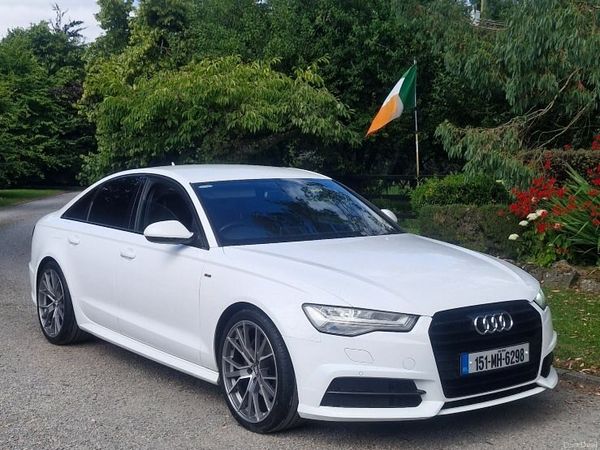 Audi A6 Saloon, Diesel, 2015, White