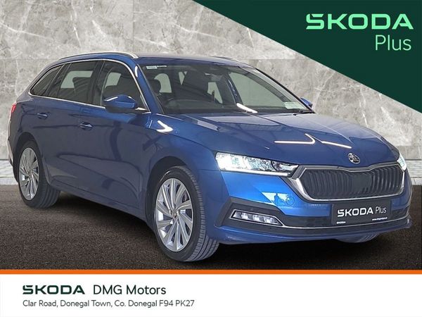 Skoda Octavia Estate, Diesel, 2023, Blue