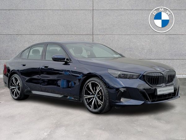 BMW 5-Series Saloon, Petrol, 2024, Blue