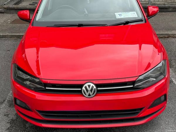 Volkswagen Polo Hatchback, Petrol, 2018, Red