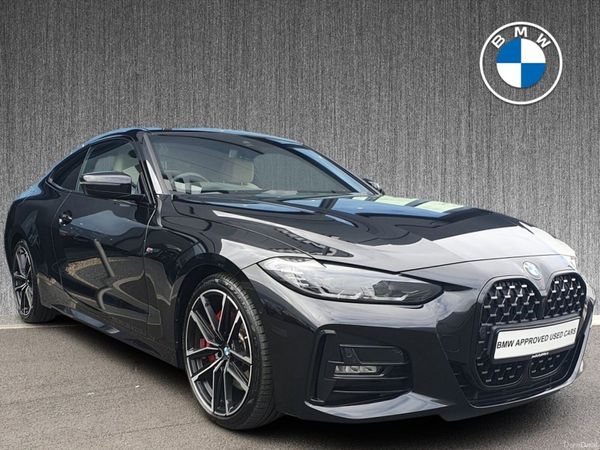 BMW 4-Series Coupe, Diesel, 2023, Black
