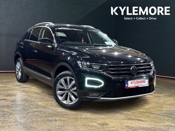 Volkswagen T-Roc SUV, Petrol, 2021, Black