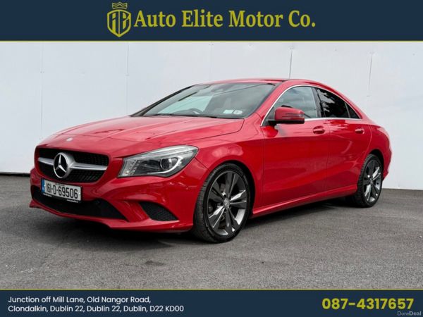 Mercedes-Benz CLA Saloon, Petrol, 2016, Red