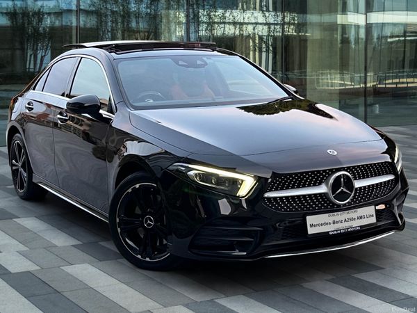 Mercedes-Benz A-Class Saloon, Petrol Plug-in Hybrid, 2022, Black