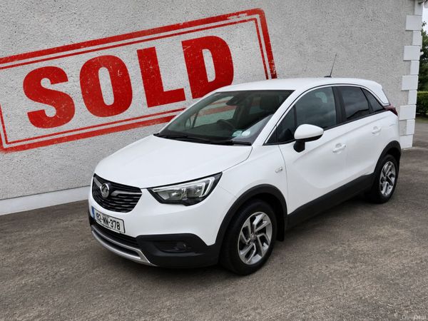 Vauxhall Crossland X Hatchback, Diesel, 2019, White