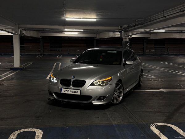 BMW 5-Series Saloon, Diesel, 2007, Silver