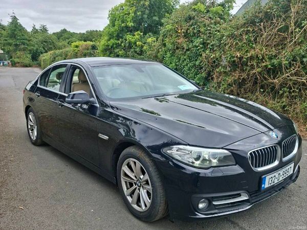 BMW 5-Series Saloon, Diesel, 2013, Black