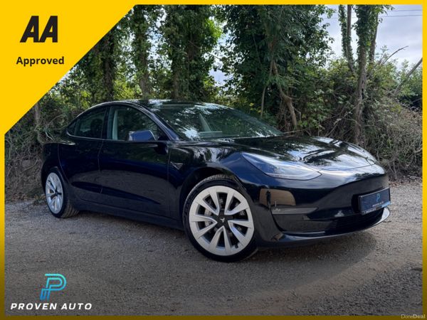 Tesla Model 3 Saloon, Electric, 2020, Black