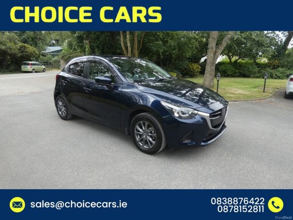 Mazda Demio Hatchback, Petrol, 2017, Blue