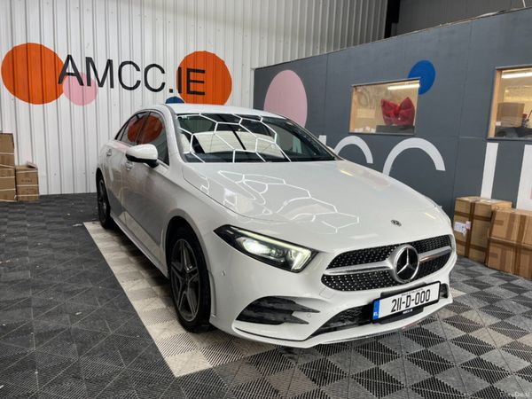 Mercedes-Benz A-Class Saloon, Petrol Plug-in Hybrid, 2021, White
