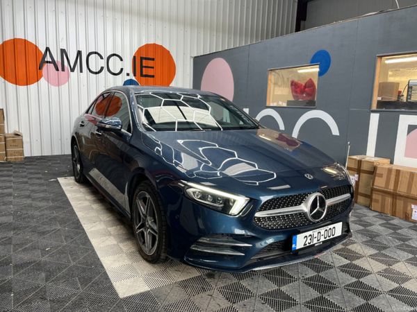 Mercedes-Benz A-Class Saloon, Petrol Plug-in Hybrid, 2023, Blue