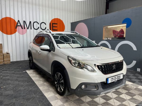 Peugeot 2008 SUV, Petrol, 2017, White