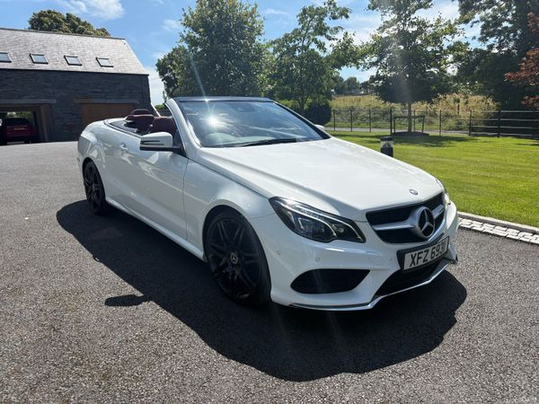 Mercedes-Benz E-Class Convertible, Diesel, 2015, White