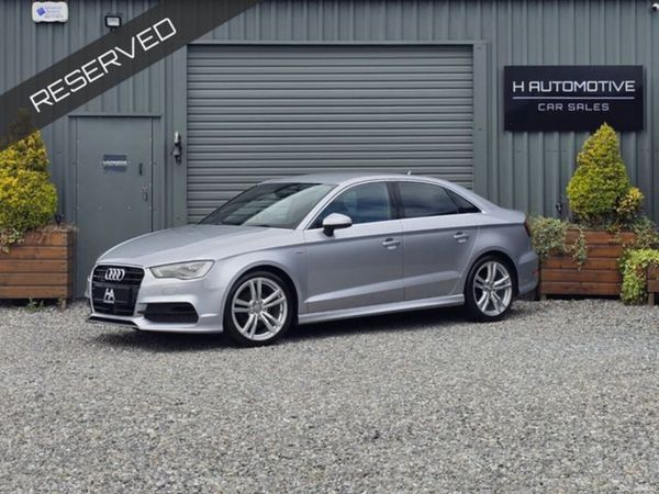 Audi A3 Saloon, Petrol, 2015, Silver