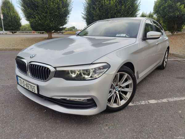 BMW 5-Series Saloon, Diesel, 2017, Silver