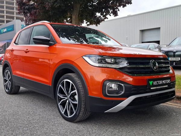 Volkswagen T-Cross SUV, Petrol, 2021, Orange