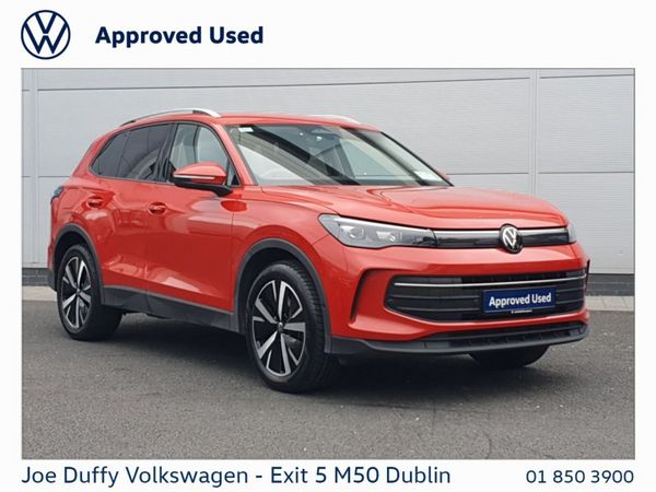 Volkswagen Tiguan SUV, Diesel, 2025, Red