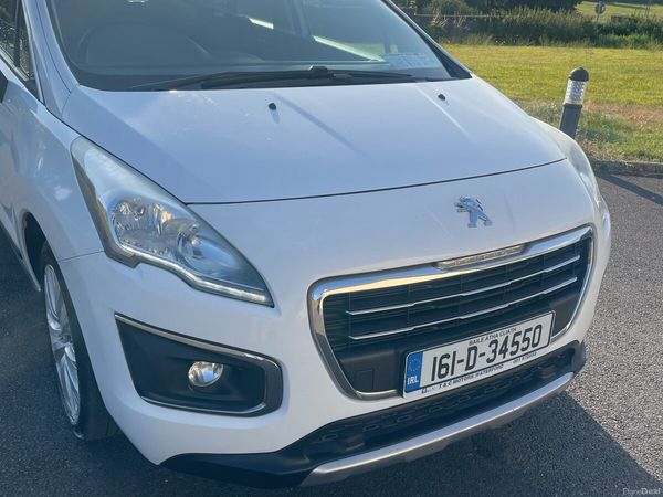 Peugeot 3008 SUV, Diesel, 2016, White