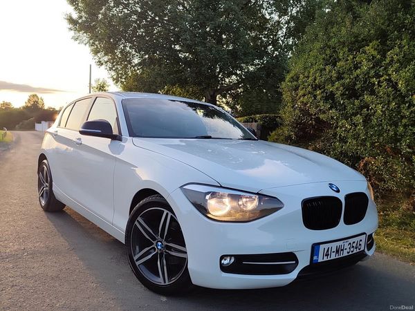 BMW 1-Series Hatchback, Petrol, 2014, White