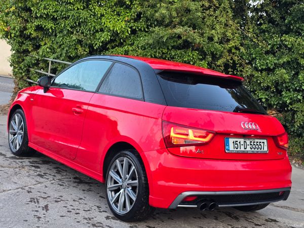 Audi A1 Hatchback, Petrol, 2015, Red