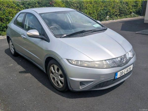 Honda Civic Hatchback, Petrol, 2008, Grey