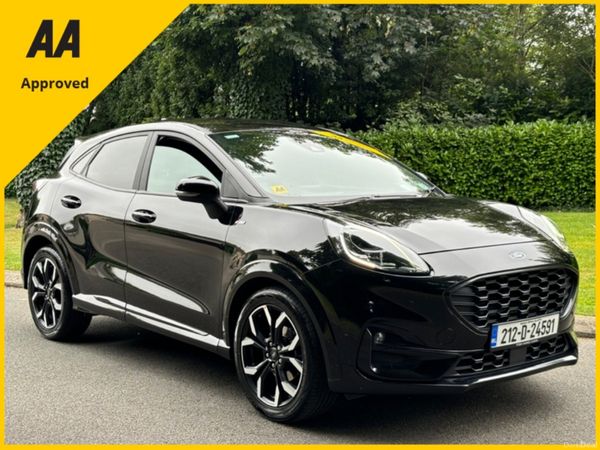 Ford Puma Hatchback, Petrol, 2021, Black