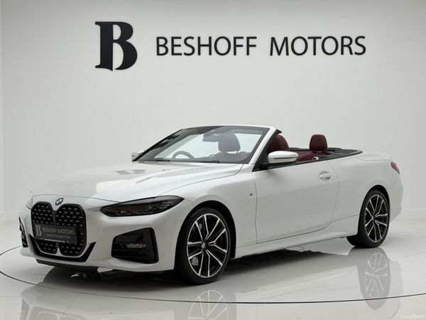 BMW 4-Series Convertible, Petrol, 2024, White