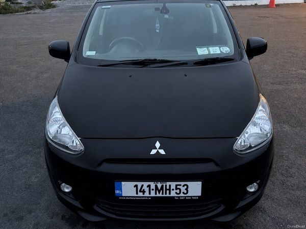 Mitsubishi Space Star Hatchback, Petrol, 2014, Black