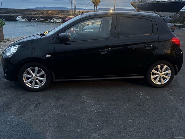 Mitsubishi Space Star Hatchback, Petrol, 2014, Black