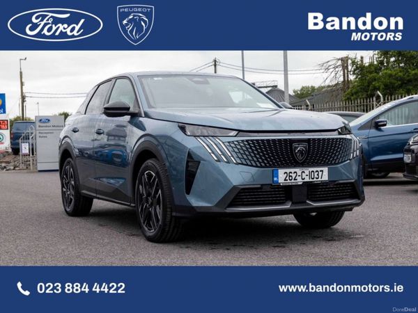 Peugeot 3008 MPV, Petrol, 2026, Blue